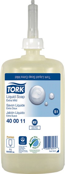Liquid Lotion Soap Tork Premium #SC400011S00 Liquid Lotion Soap Tork Premium #SC400011S00