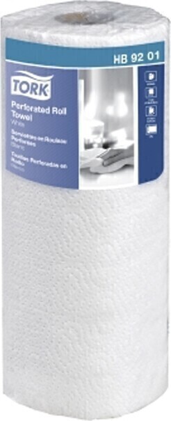 HB9201 TORK Essuie-mains en rouleau blanc, 30 x 120 feuilles #SCTOHB92010