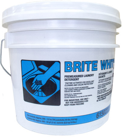 Laundry Detergent Single-Dose Packet "Brite White" #UN176114000 Laundry Detergent Single-Dose Packet "Brite White" #UN176114000