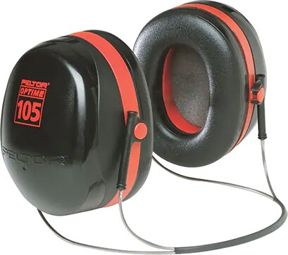 Behind-the-Head Earmuff Hearing Conservation Optime 105 H10B #TQ0SC162000 Behind-the-Head Earmuff Hearing Conservation Optime 105 H10B #TQ0SC162000