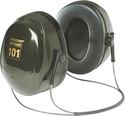 Behind-the-Head Earmuff Hearing Conservation Optime 101 H7B #TQ0SC166000