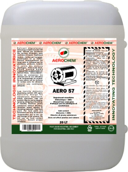 AERO 57 Solvant dégraissant diélectrique #AESOL5720LT AERO 57 Solvant dégraissant diélectrique #AESOL5720LT