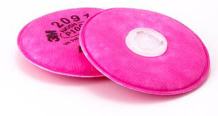 Filtre à particules P100 pour masques séries 5000 et 6000, 2091 #3M002091000 Filtre à particules P100 pour masques séries 5000 et 6000, 2091 #3M002091000