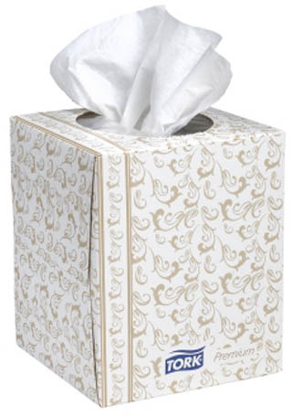 Papier mouchoir en boîte cubique TORK Premium #SCTF6910000 Papier mouchoir en boîte cubique TORK Premium #SCTF6910000