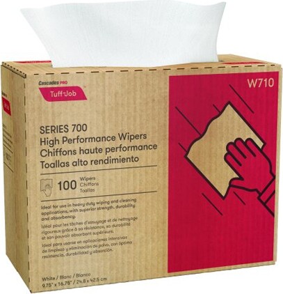 Tuff Job Chiffons en boîte pop-up entrepliés #CC00W710000 Tuff Job Chiffons en boîte pop-up entrepliés #CC00W710000