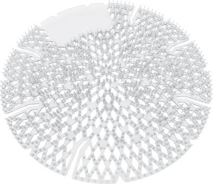 Urinal Screen Diamond 3D with Anti-Spalsh #PRBDI621000 Urinal Screen Diamond 3D with Anti-Spalsh #PRBDI621000