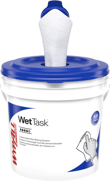 06001 Wettask Wypall Dry Wipes for Solvents Cleaning #KC006001000