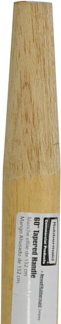Tapered Wooden Handle 60", 1-1/8" dia #RB006362000