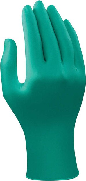 Gants en nitrile vert 5 mils poudrés #TQSAY733000 Gants en nitrile vert 5 mils poudrés #TQSAY733000