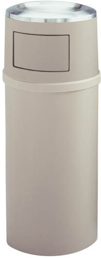 Ash/Trash Classic Container with Doors #RB818088BEI