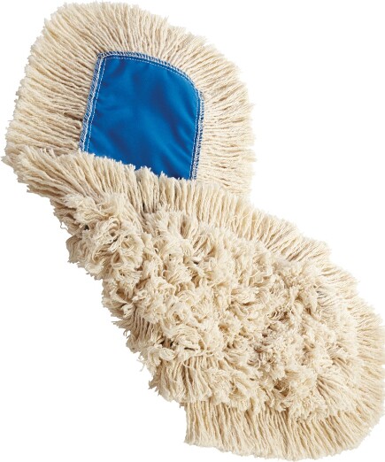 Looped-End Dust Mop Kut-A-Way, White #RB00K153BLA