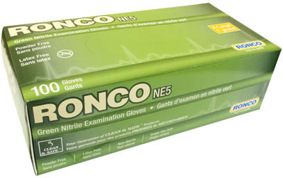 Powder-Free Nitrile Exam Gloves in 100-Box #SE00097500M Powder-Free Nitrile Exam Gloves in 100-Box #SE00097500M