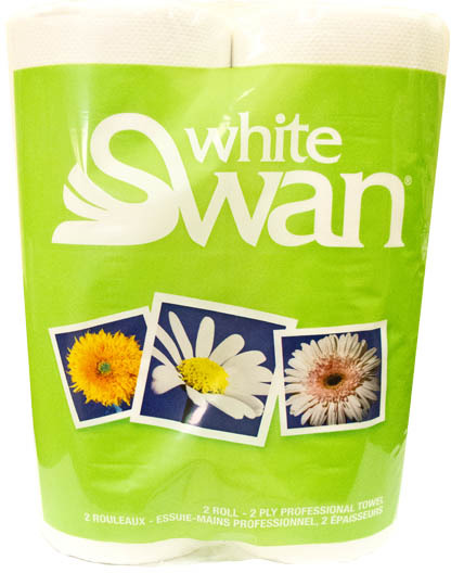 Paper Towels 2-Ply White Swan #EM102029000