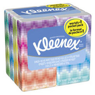Papiers-mouchoirs format de poche Kleenex #KC011974000