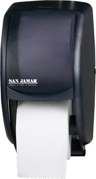 Duett Double Standard Bath Tissue Dispenser #AL003500TBK Duett Double Standard Bath Tissue Dispenser #AL003500TBK