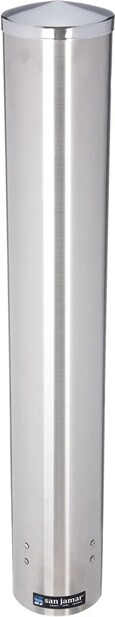 Stainless Steel Cup Dispenser #AL0C4200000 Stainless Steel Cup Dispenser #AL0C4200000