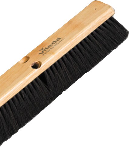 Balai brosse en fibre de Tampico et bloc en bois #MR134459000