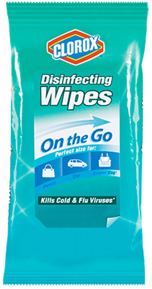 Lingettes désinfectante On The Go #CL001476000 Lingettes désinfectante On The Go #CL001476000