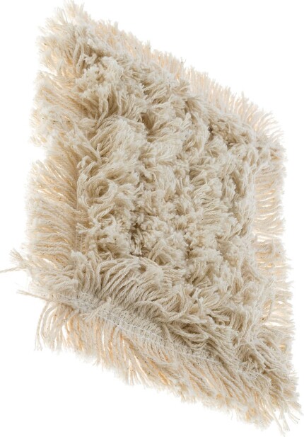 Rechange de vadrouille à mur en coton avec velcro #AG014508000 Rechange de vadrouille à mur en coton avec velcro #AG014508000
