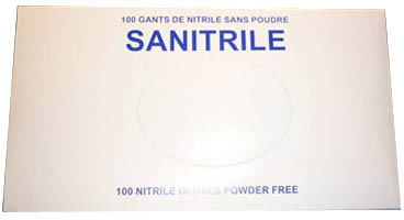 Powder-free Glove Sanitrile #TRST98PF0XS