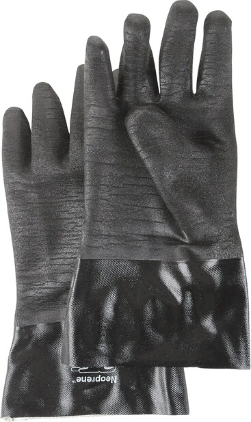 Black Cotton Liner Neoprene Glove #TQ0SC457000