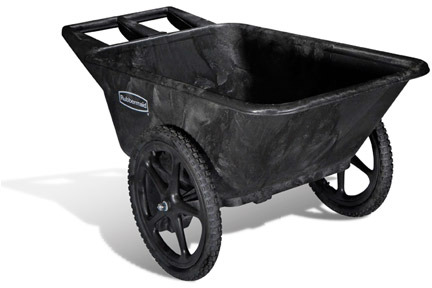 Cart with Pneumatic Wheel 7.5 Cu. Ft. Big Wheel #RB564261NOI
