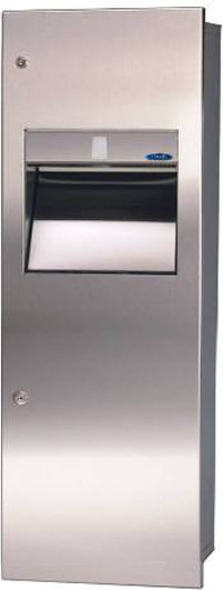Stainless Steel Combinaison Dispenser/Disposal Fistures 410 #FR00410B000