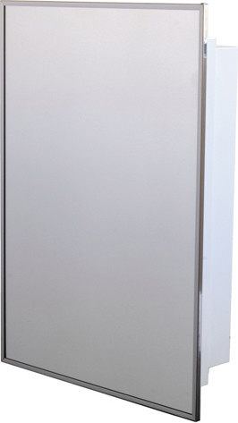Armoire à pharmacie avec miroir et 2 étagères #FR00802W000 Armoire à pharmacie avec miroir et 2 étagères #FR00802W000