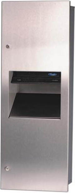 Profond combo distributeur et poubelle en acier inoxydable #FR41050A000 Profond combo distributeur et poubelle en acier inoxydable #FR41050A000