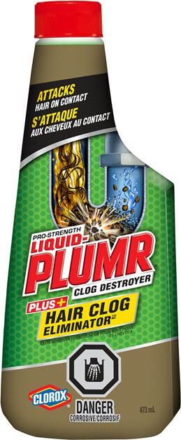 LIQUID-PLUMR Débouche drain contre les résidus de cheveux #CL001475000