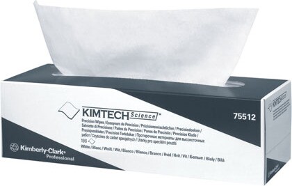 75512 KIMTECH Precision Wipes, 15 x 196 Sheets #KC075512000