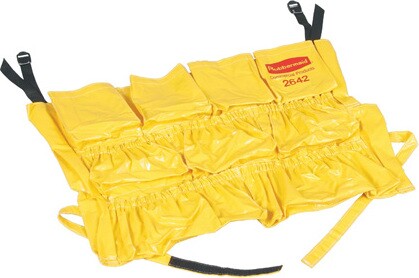 2642 BRUTE Sac de rangement pour poubelle ronde #RB002642JAU