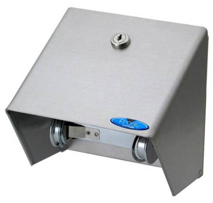 156-S Single Roll Toilet Tissue Dispenser with Hood #FR00156S000