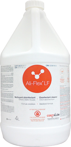 ALI-FLEX LF Chlorinated Low Foam Disinfectant Cleaner #LM0096254.0