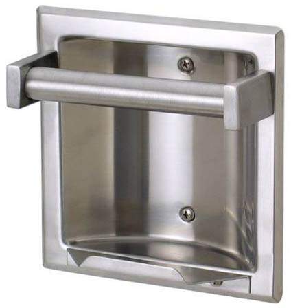 Porte-savon encastré et poignée d'appui #FR01133S000 Porte-savon encastré et poignée d'appui #FR01133S000