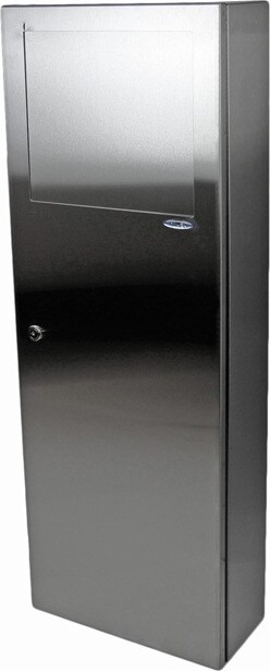 340 Lockable Wall Mounted Waste Container 6 Gal #FR00340A000