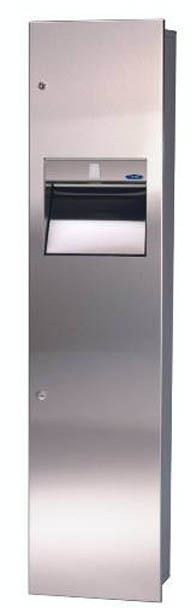 Grande unité distributeur de papier à plis multiple et poubelle #FR40014C000 Grande unité distributeur de papier à plis multiple et poubelle #FR40014C000