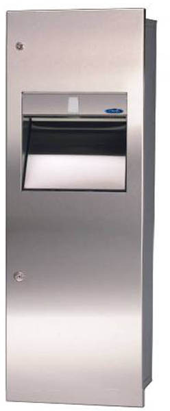 Unit Multifold Towel Dispenser and 16,5 L Disposal Receptacle #FR41014A000 Unit Multifold Towel Dispenser and 16,5 L Disposal Receptacle #FR41014A000