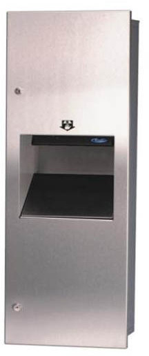 Wall Mounted Unit Automatic Dispenser and 18 L Disposal Receptacle #FR410B70000