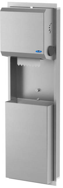 Wall Mounted Unit Automatic Towel Dispenser and Waste Receptacle #FR42760A000