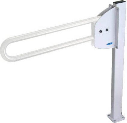 Support sur pied pour barre d'appui relevable #FR105550BLA Support sur pied pour barre d'appui relevable #FR105550BLA