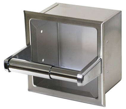 1134-RR Porte-rouleau de papier hygiénique simple, encastré #FR1134RR000 1134-RR Porte-rouleau de papier hygiénique simple, encastré #FR1134RR000