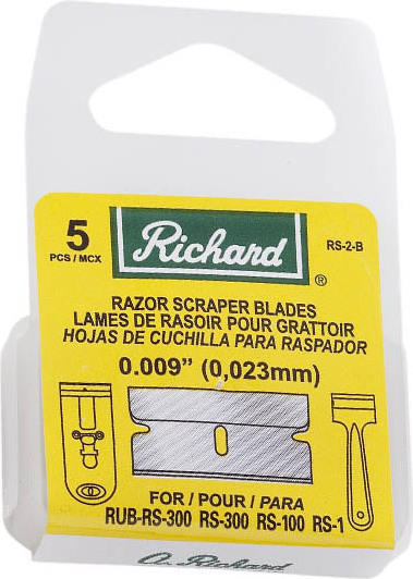 Lames de rechange pour grattoir en métal - 1-1/2" #AG000211000