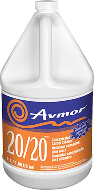 Nettoyant concentré pour tapis 20/20 #AV00P106000 Nettoyant concentré pour tapis 20/20 #AV00P106000