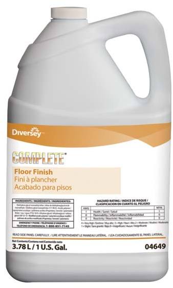 COMPLETE Floor Finish from Johnson #JH004649000 COMPLETE Floor Finish from Johnson #JH004649000