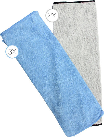Chiffons assortis en microfibre #WI0RMF5R000 Chiffons assortis en microfibre #WI0RMF5R000