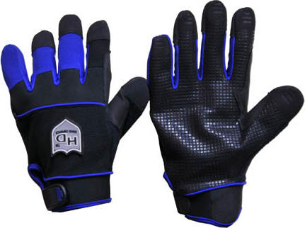 Synthetic rubberized leather gloves with anti-slip grip #SE00ASVB00M