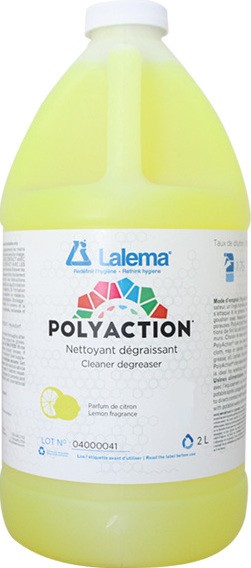 Nettoyant dégraissant tout usage POLYACTION pour Optimixx #LMOP04002.0 Nettoyant dégraissant tout usage POLYACTION pour Optimixx #LMOP04002.0