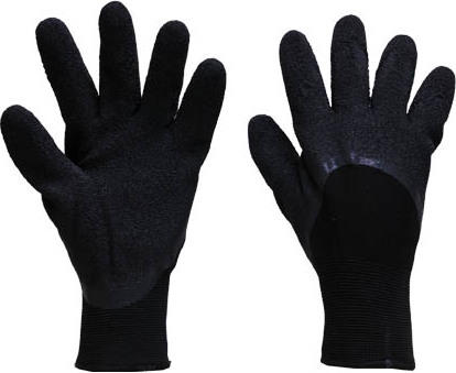 Gants en nylon enduit de latex avec une doublure pour l'hiver #SELNGW1000L