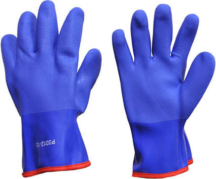 Gants impregnés à 3 reprises de PVC #SE0P3D12000 Gants impregnés à 3 reprises de PVC #SE0P3D12000